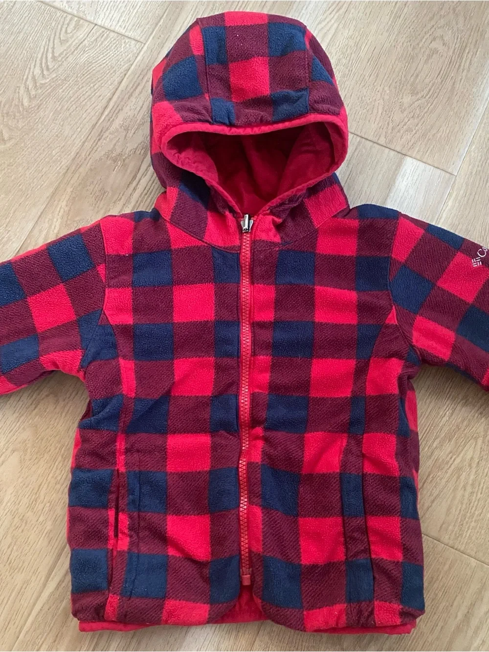 Columbia Reversible Hooded Puffer Jacket
